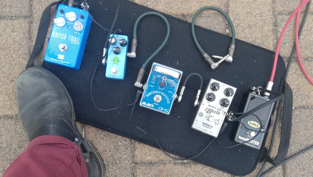 Tak’s current pedalboard