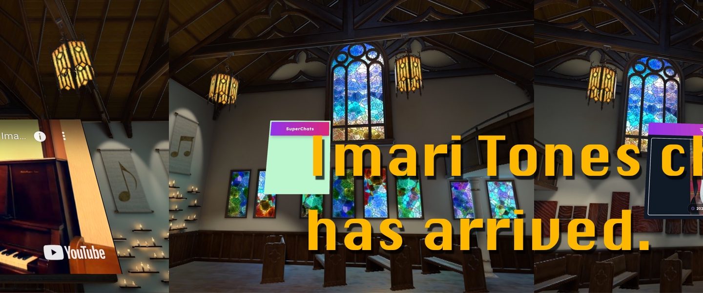 Imari Tones Church has arrived